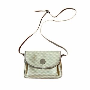 Vintage Liz Claiborne Logo City Crossbody Bag